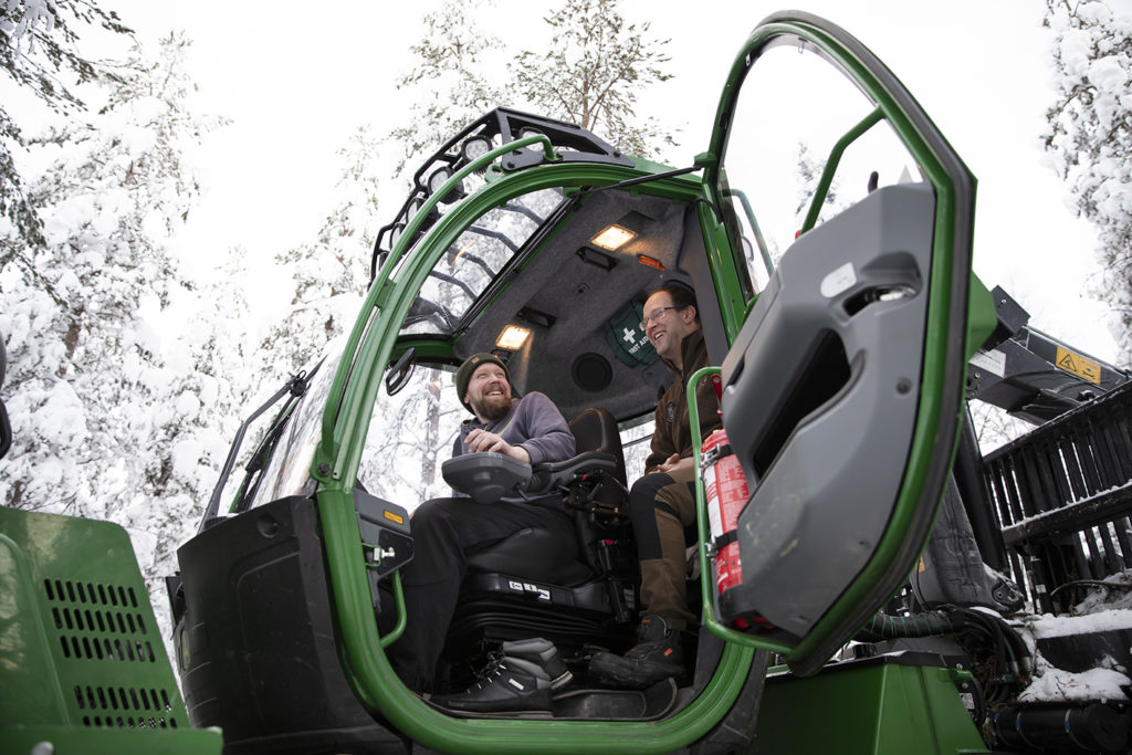 Skogsmaskinförare Vuxenutbildning 3