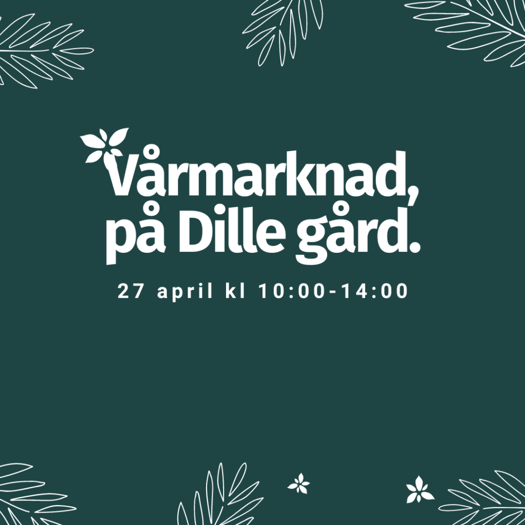 Vårmarknad 27 april 10-14 2